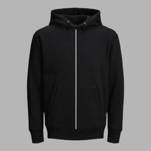 Load image into Gallery viewer, Piping Reflective Black Hoodie
